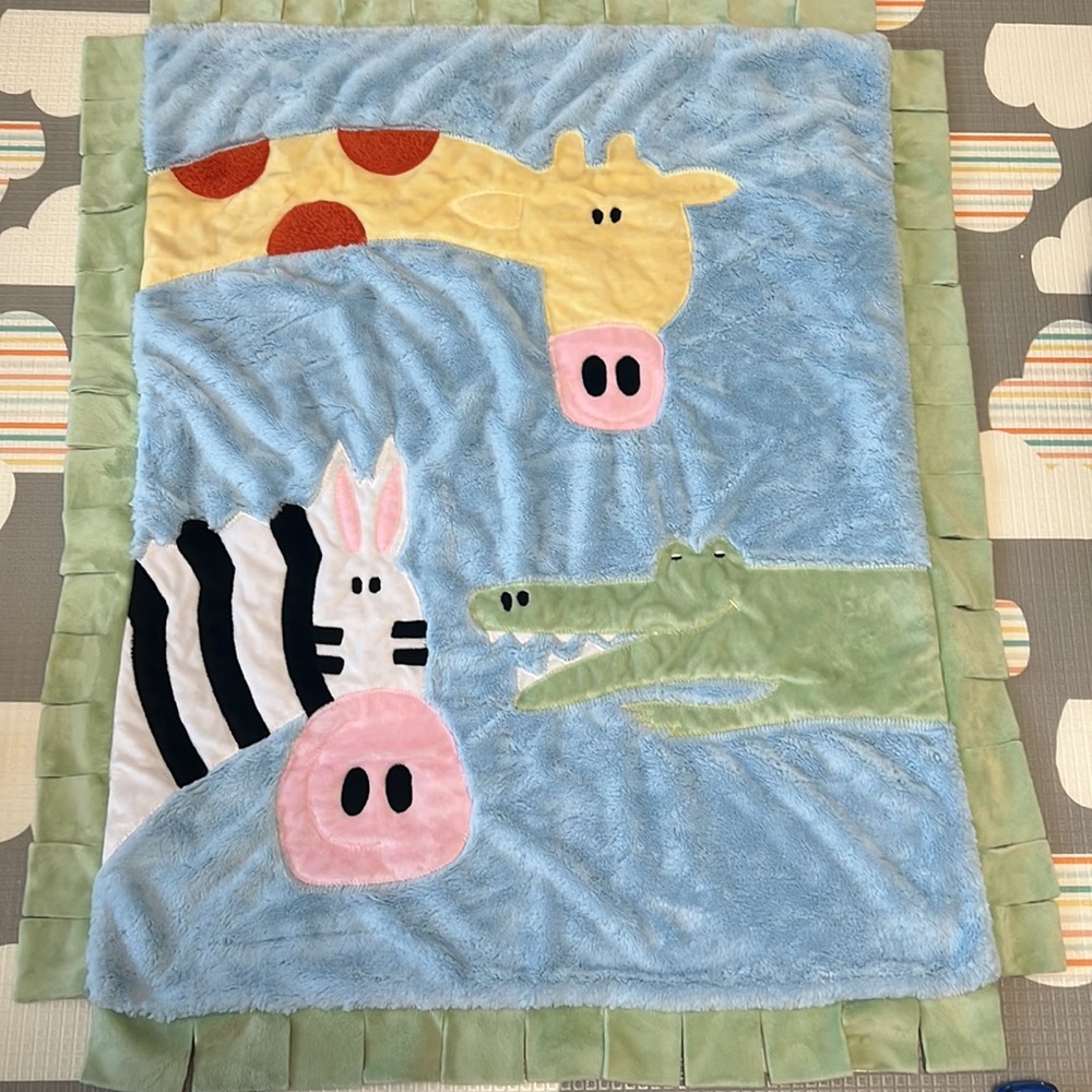 Bougie baby blanket